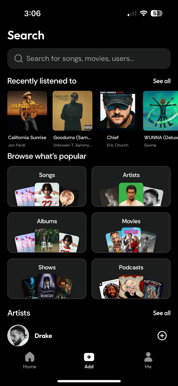 iPhone Screenshot